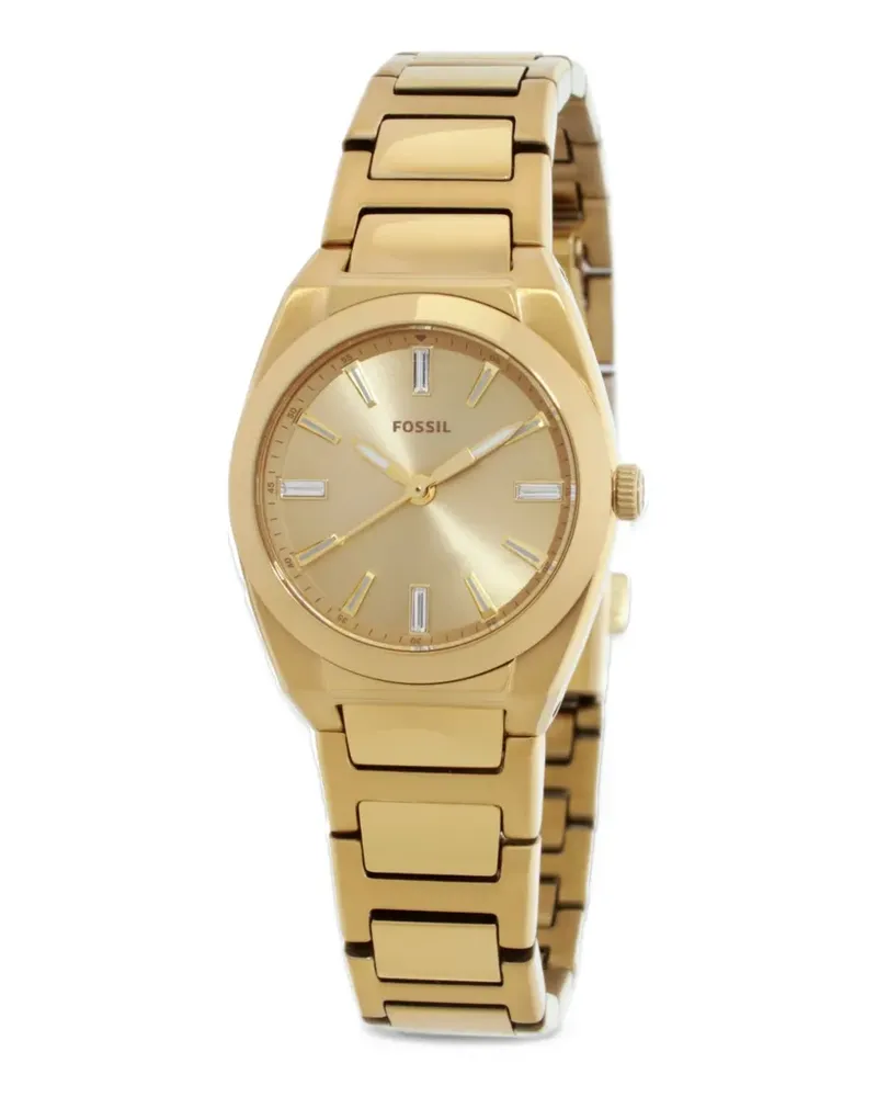 Fossil Everett 27mm watch - Gold Gold