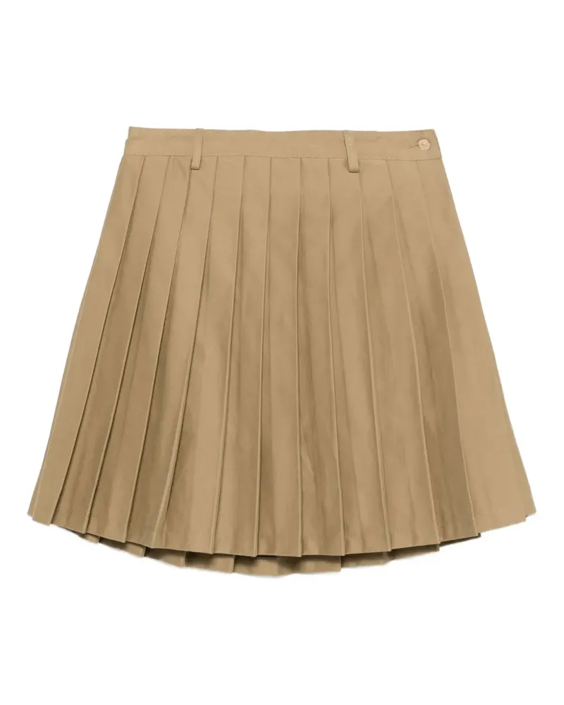 7 for all mankind pleated skirt - Nude Nude