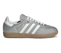 Gestreifte Samba OG Sneakers - Silber