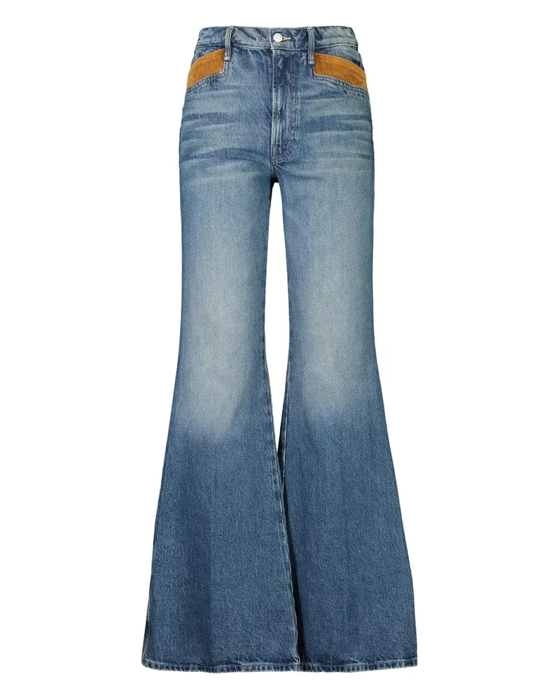 Mother Pointy Pocket Doozy Heel Jeans - Blau Blau