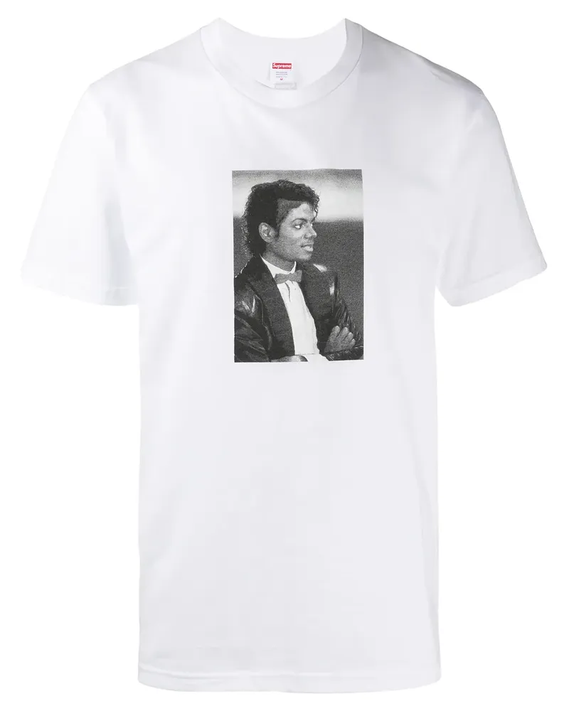 Supreme Being Michael Jackson' T-Shirt - Weiß Weiß