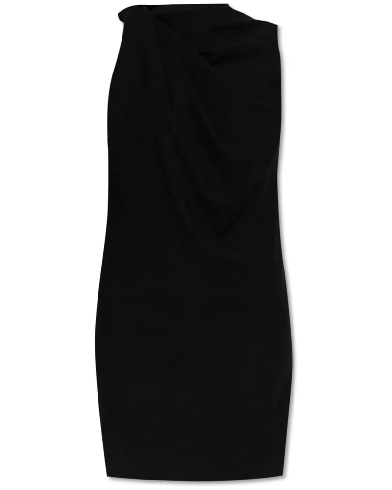 Alexander McQueen Minikleid aus Wolle - Schwarz Schwarz