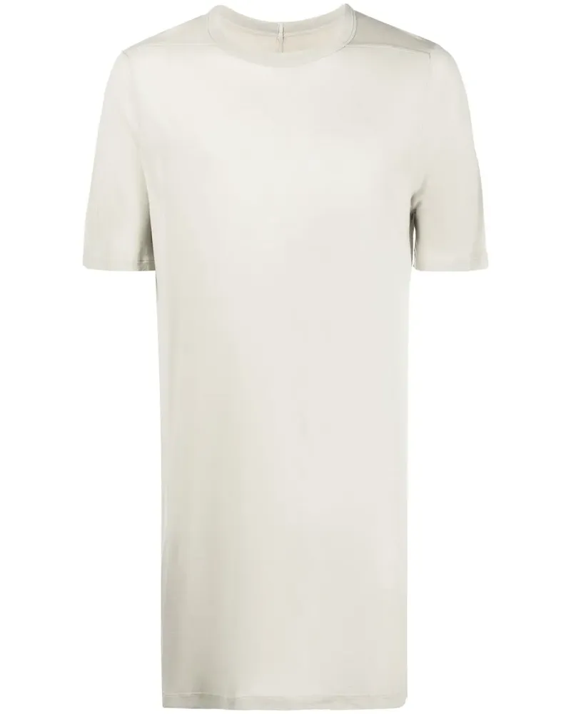 Rick Owens Langes T-Shirt mit Rundhalsausschnitt - Nude Nude