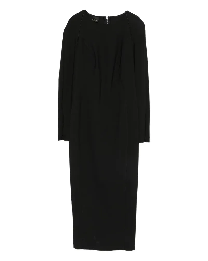 Pinko long sleeve dress - Schwarz Schwarz
