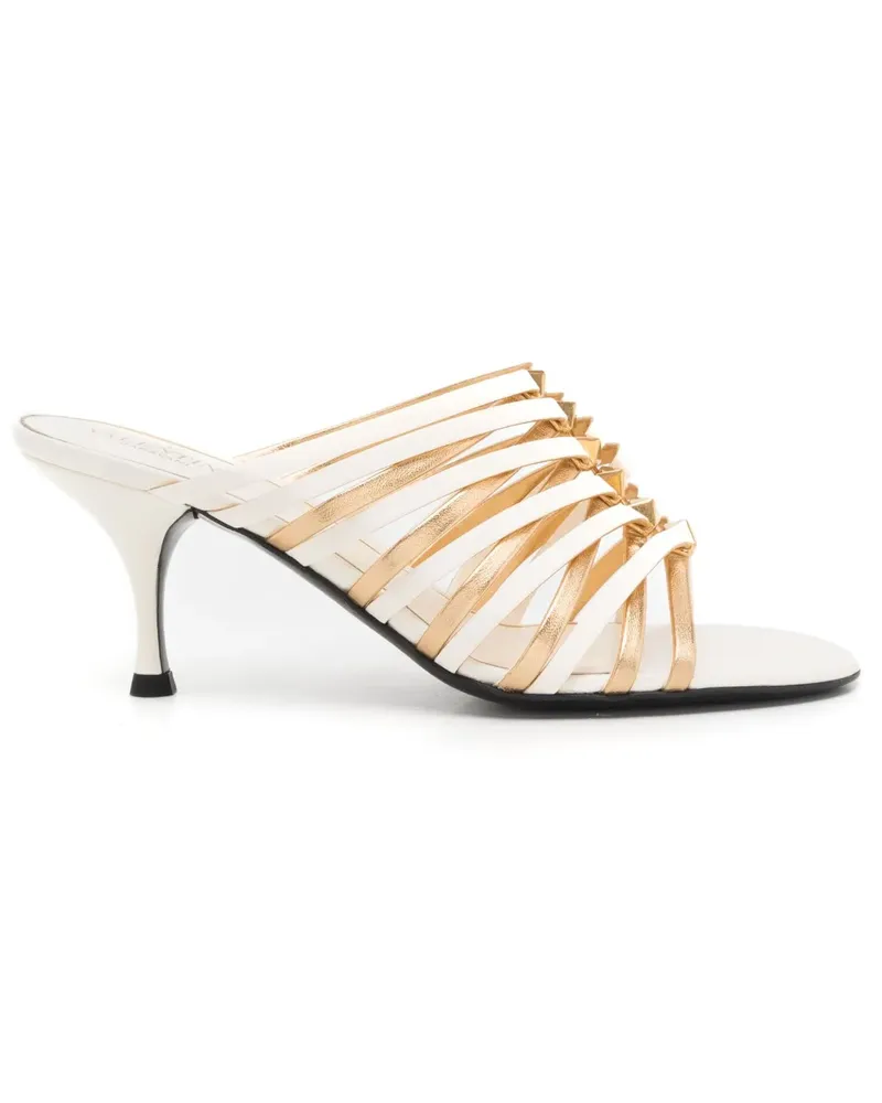 Valentino Garavani Rockstud Mules 70mm - Weiß Weiß