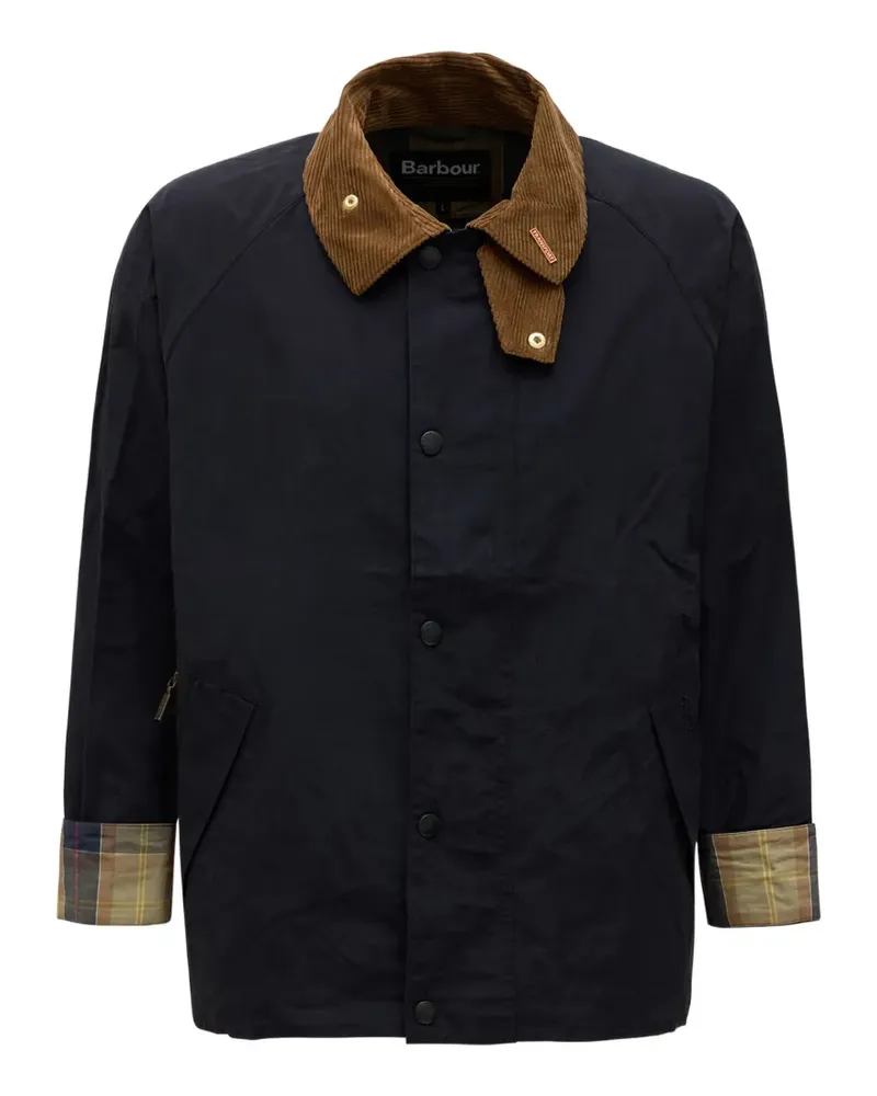 Barbour corduroy collar jacket - Blau Blau