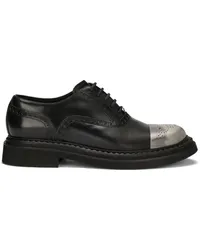 Dolce & Gabbana Francesina Derby-Schuhe Schwarz