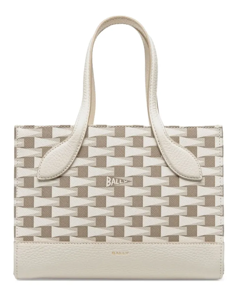 Bally Keep On Tote Bag - Weiß Weiß