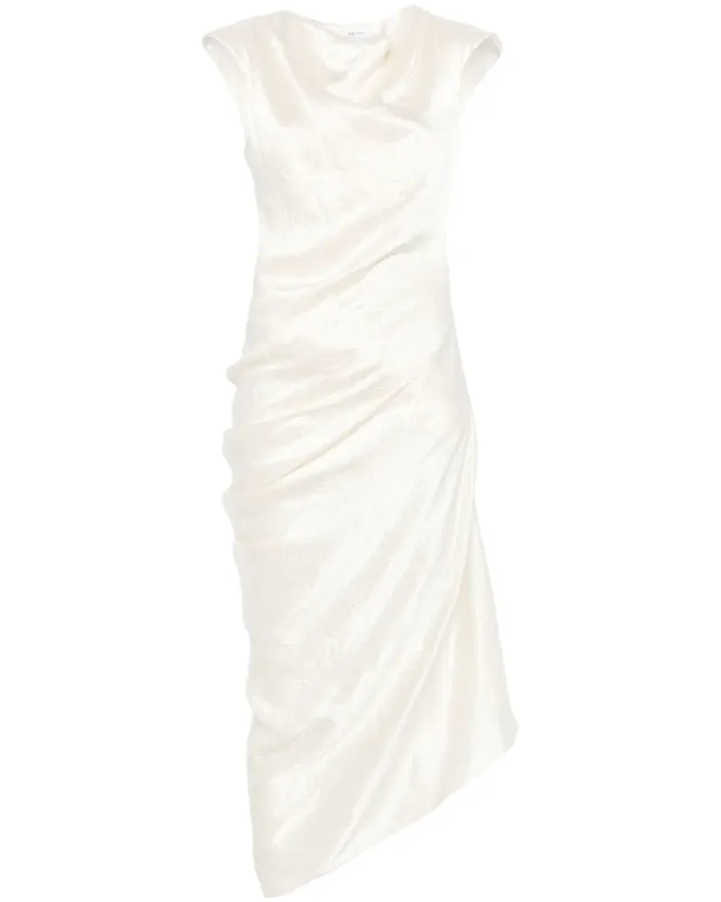 Alexander McQueen Asymmetrisches Midikleid - Nude Nude