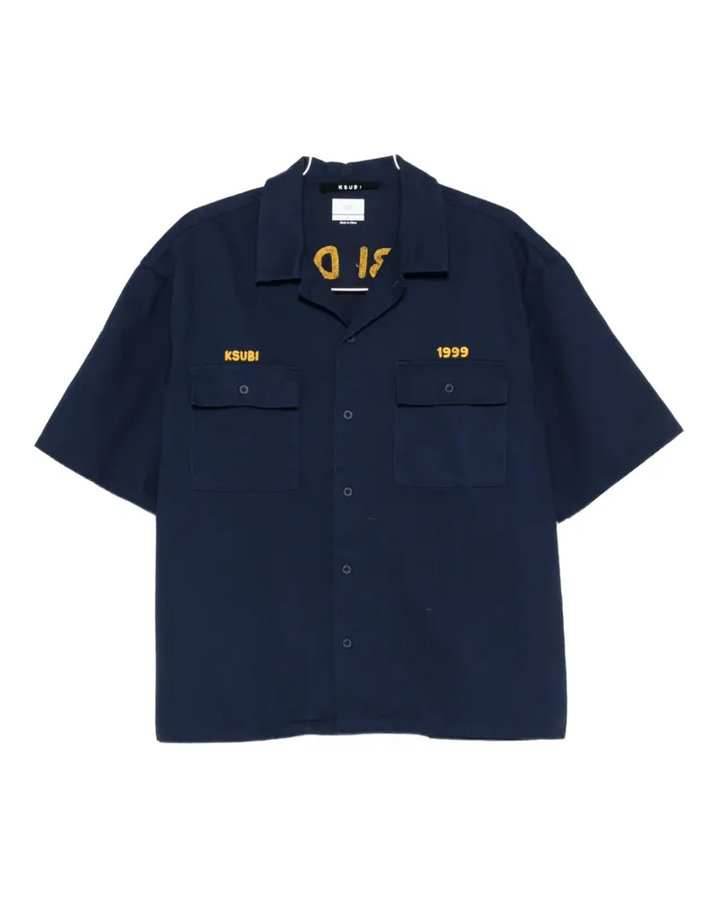 ksubi Mekanik short-sleeve shirt - Blau Blau