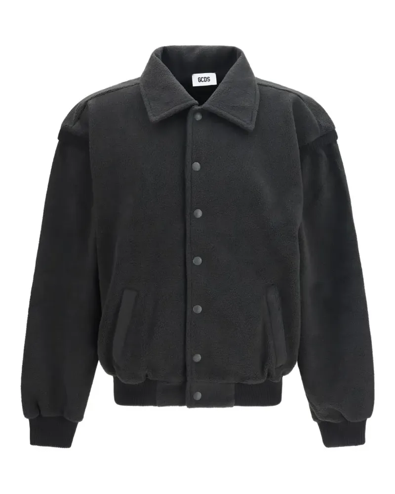 GCDS Bomberjacke im College-Look - Schwarz Schwarz