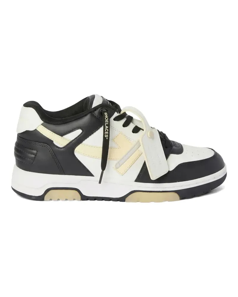 OFF-WHITE Out of Office Glow-in-the-Dark Sneakers - Schwarz Schwarz