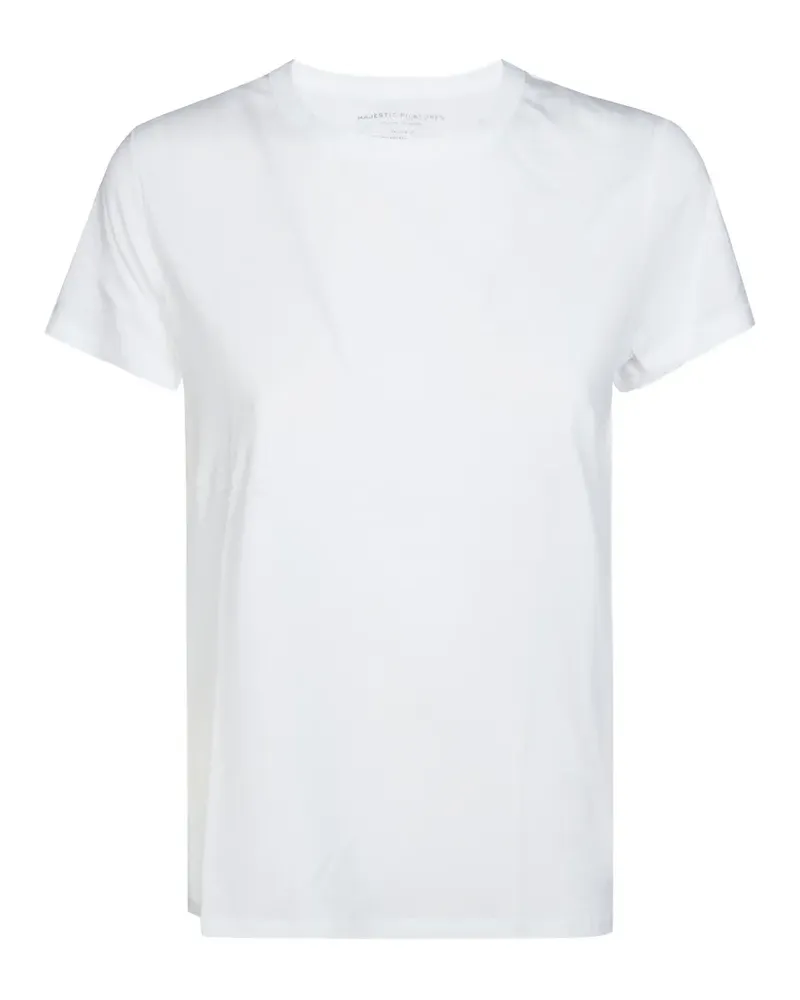 Majestic short-sleeved T-shirt - Weiß Weiß