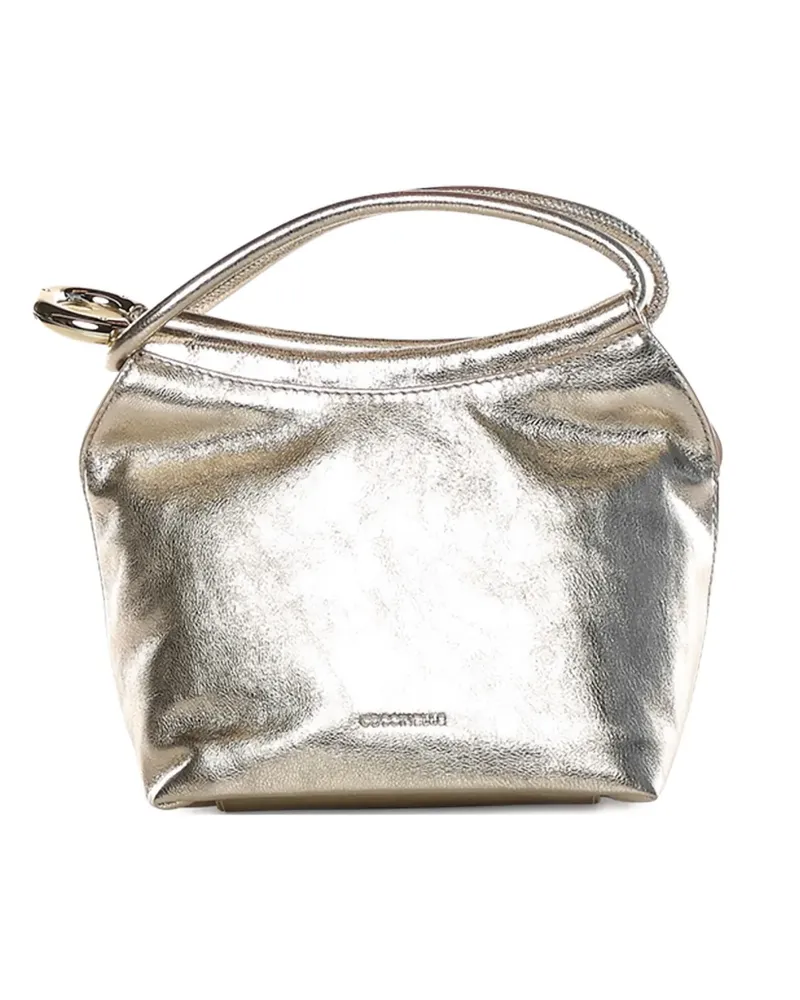 Coccinelle leather tote bag - Silber Silber