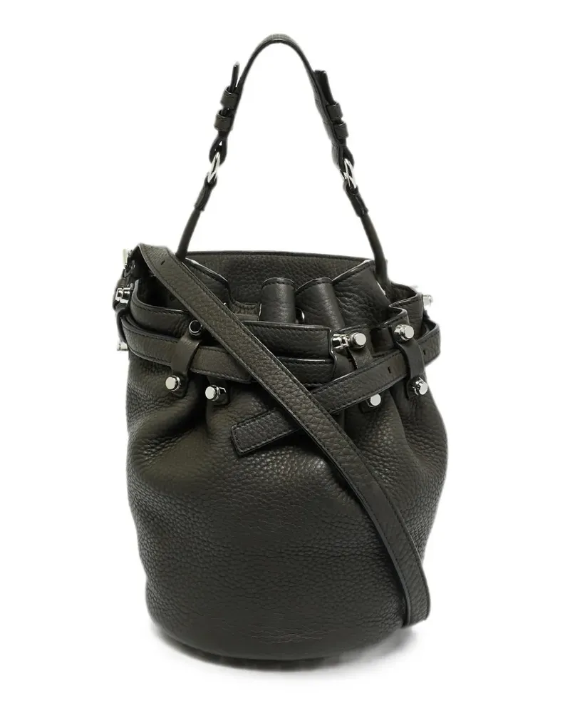 Alexander Wang Diego textured bucket bag - Grün Grün