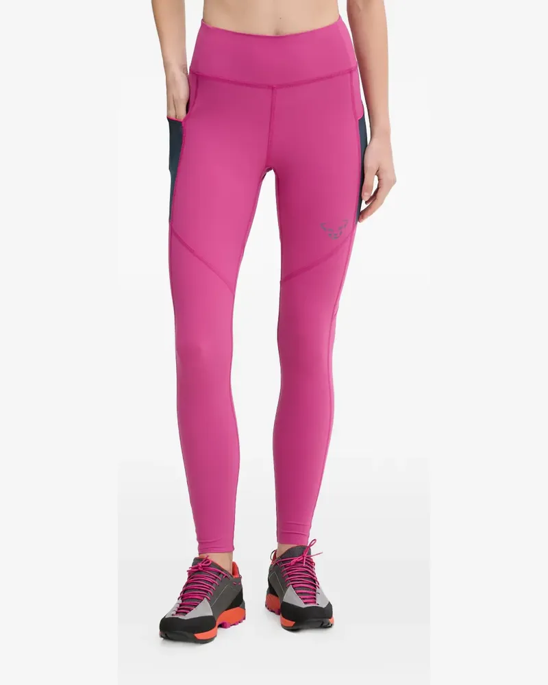 Dynafit Ultra Leggings mit Logo-Print - Rosa Rosa
