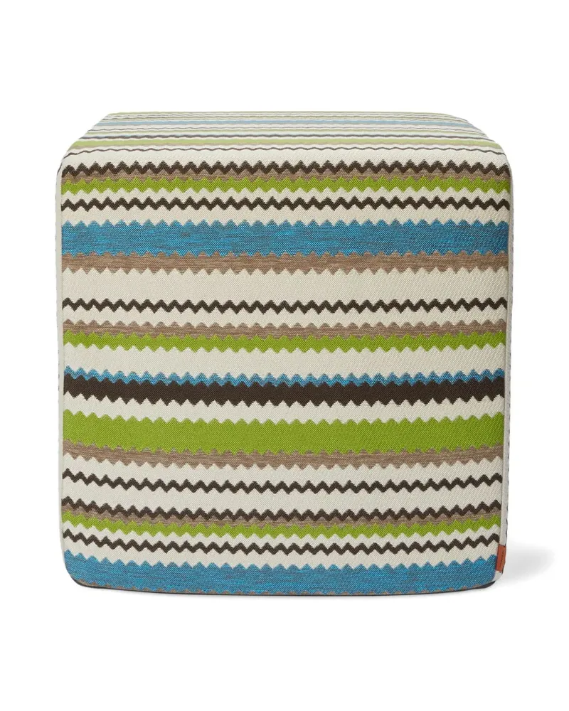 Missoni Home Cancun Hocker - Grün Grün