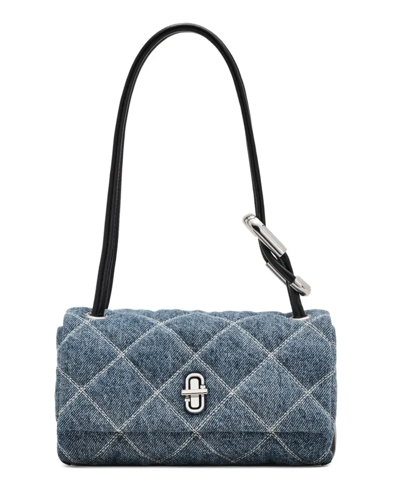 Marc Jacobs The Quilted Denim Mini Dual Schultertasche - Blau Blau