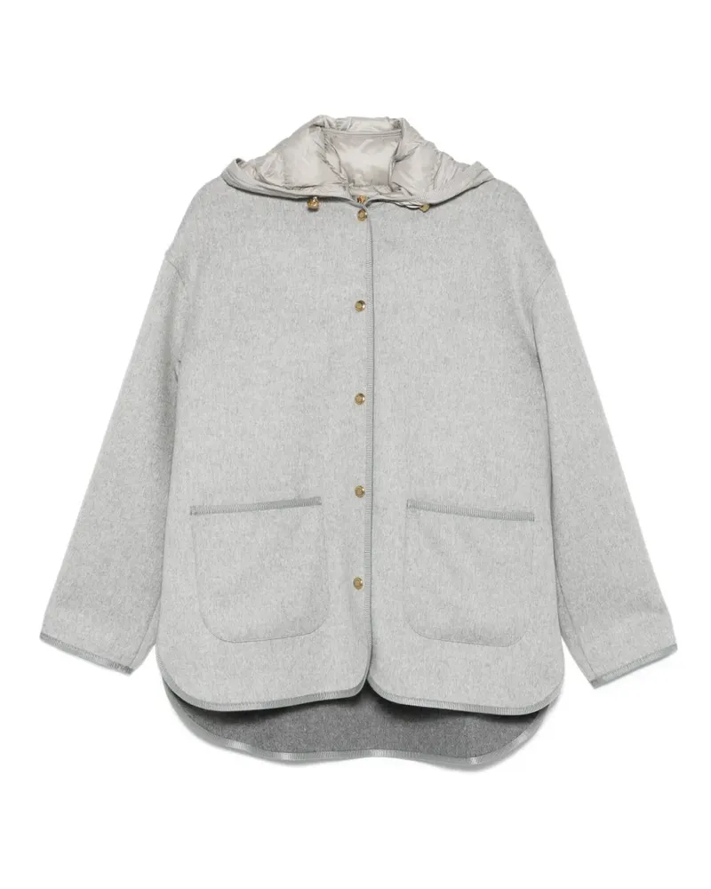 Moncler Kapuzenjacke mit aufgesetzten Taschen - Grau Grau