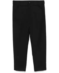 ..,merci Klassische Cropped-Hose Schwarz