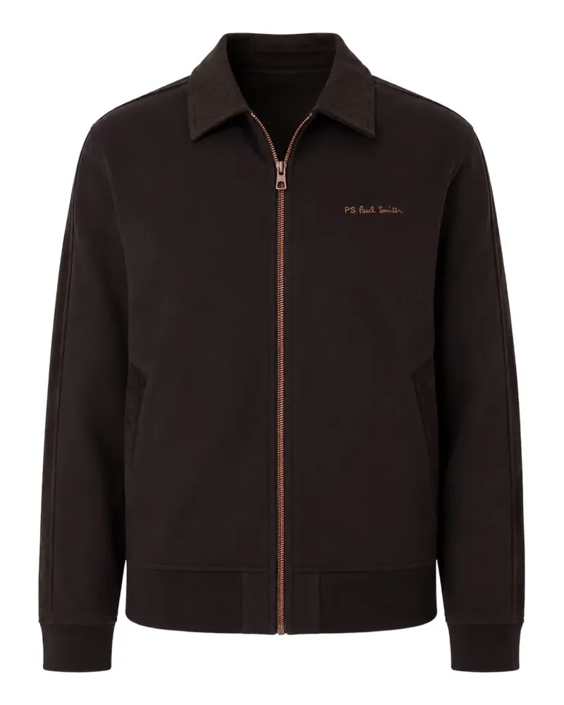 Paul Smith Jacke mit Cordbesatz - Schwarz Schwarz