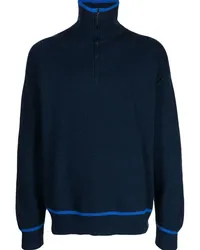 Pringle of Scotland Pullover mit Reißverschluss Blau