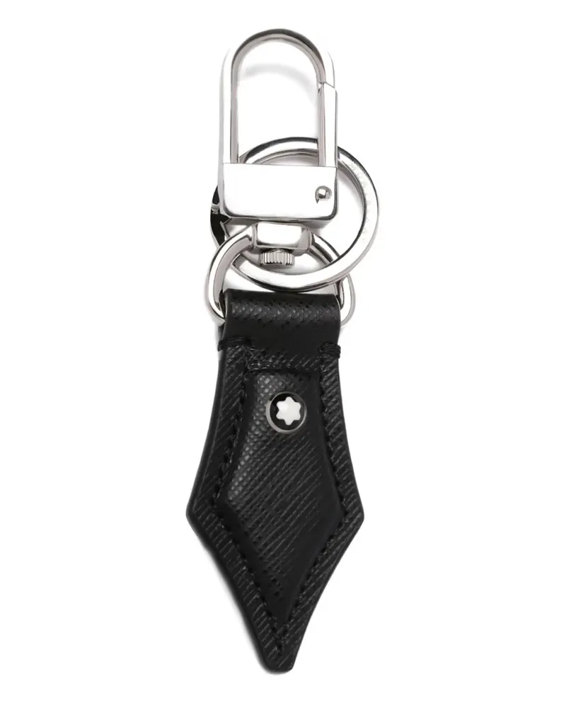 Montblanc Schlüsselanhänger aus Leder - Schwarz Schwarz