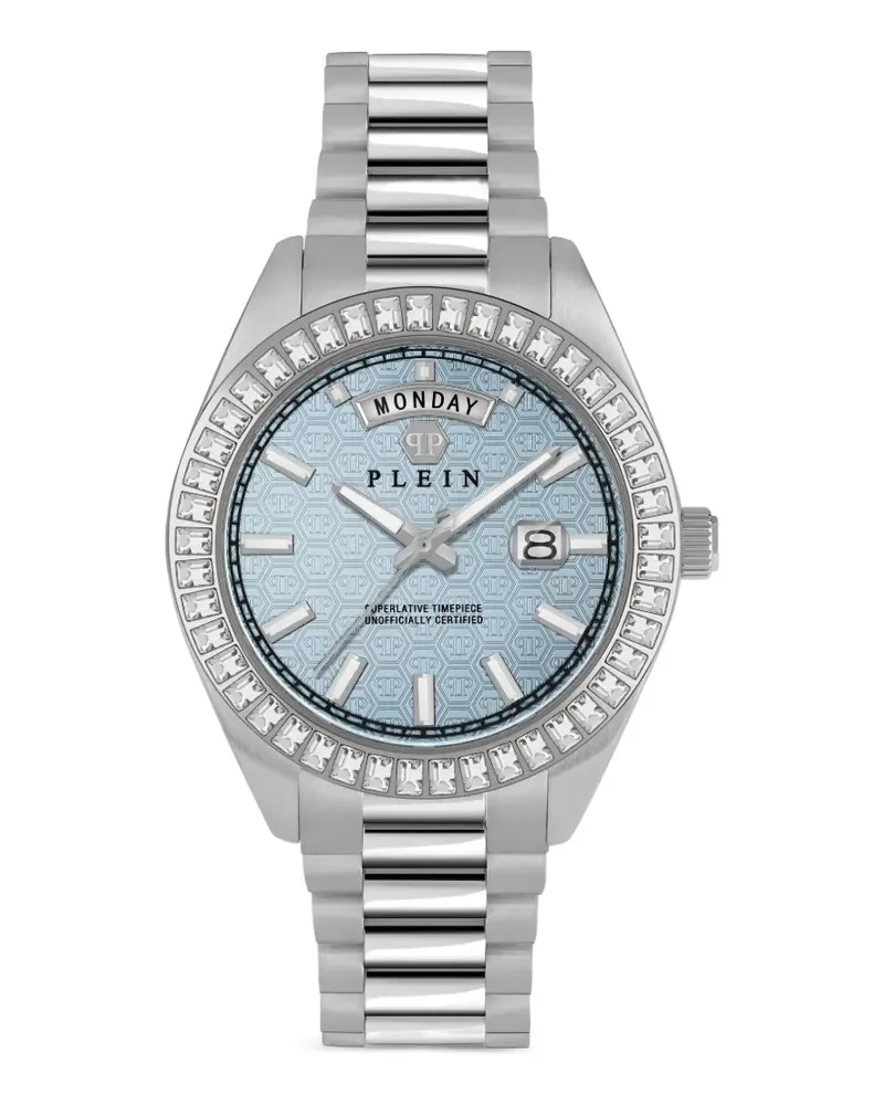 Philipp Plein Date Superlative Gent Armbanduhr 42mm - Blau Blau