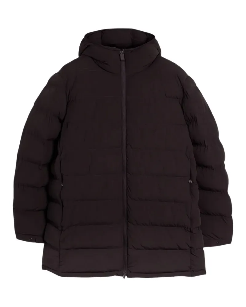 ASPESI zip-up parka - Schwarz Schwarz