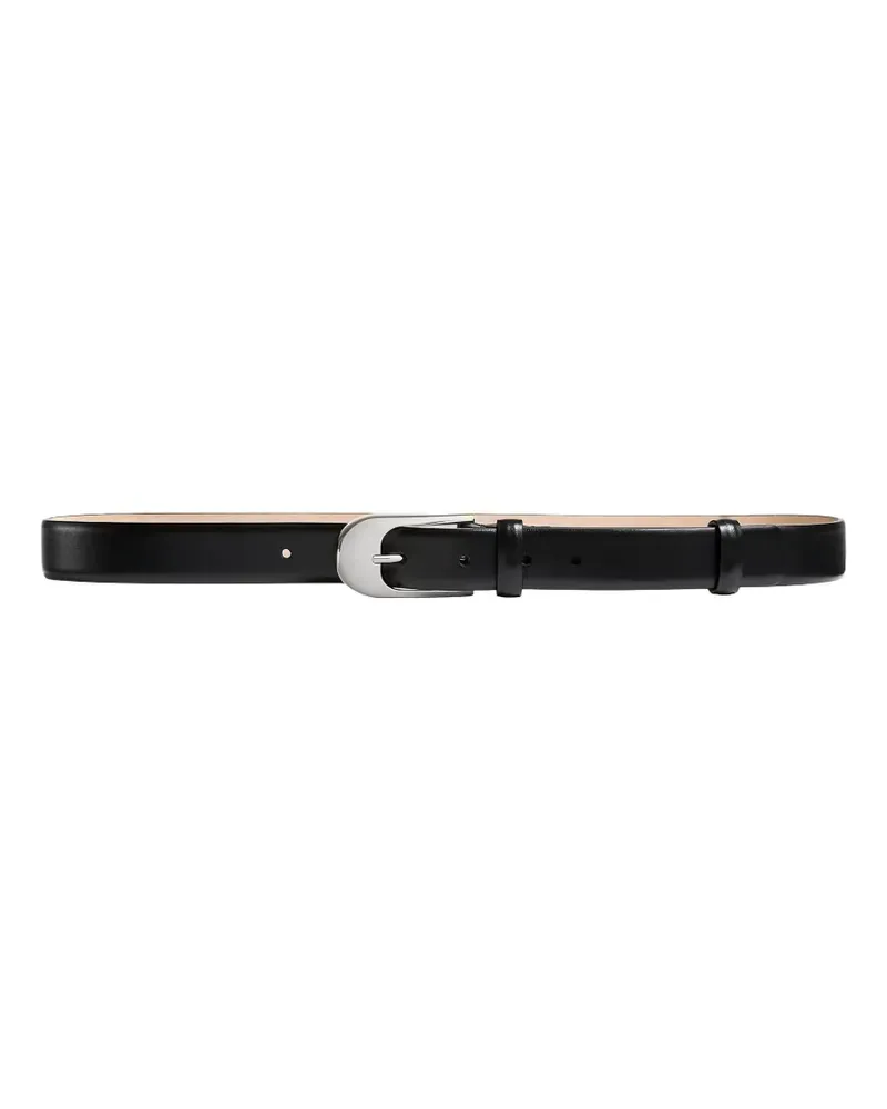 KHAITE leather belt - Schwarz Schwarz