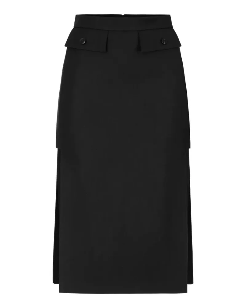 Elisabetta Franchi cool wool skirt - Schwarz Schwarz