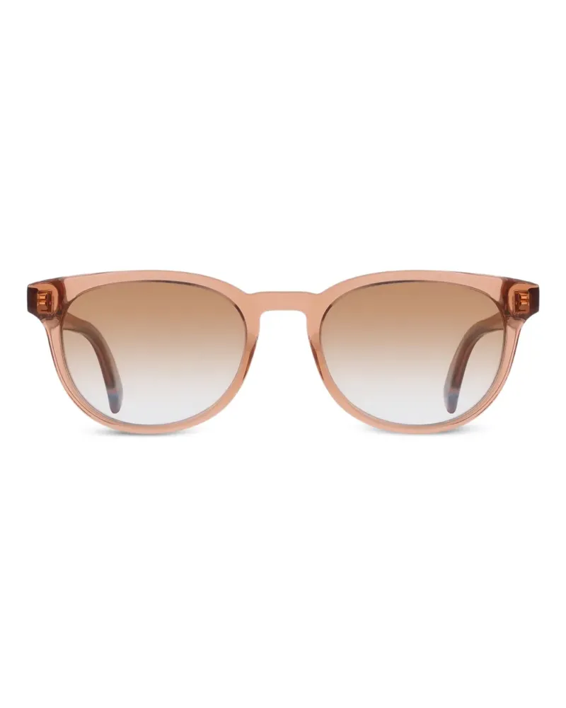 Paul Smith Sonnenbrille mit rundem Gestell - Braun Braun