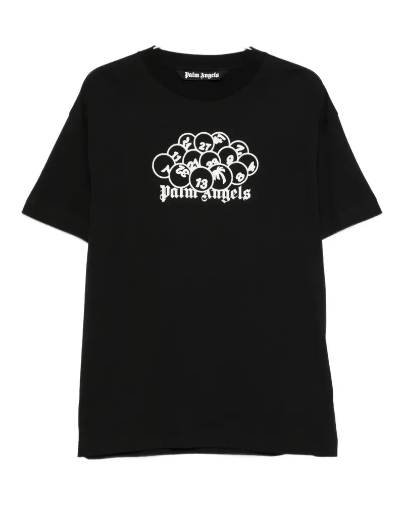 Palm Angels PA Pool graphic-print T-shirt - Schwarz Schwarz