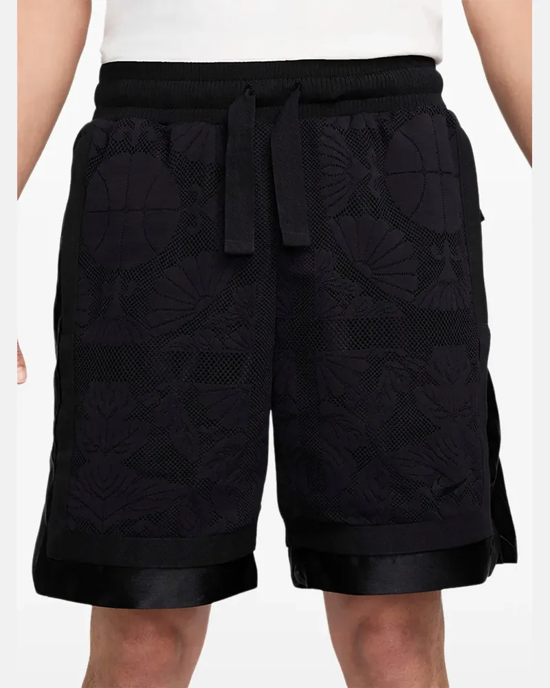 Nike DNA Dri-FIT Shorts mit Mesh-Einsätzen - Schwarz Schwarz