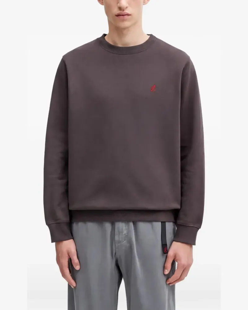 GRAMICCI One Point crew-neck sweatshirt - Braun Braun