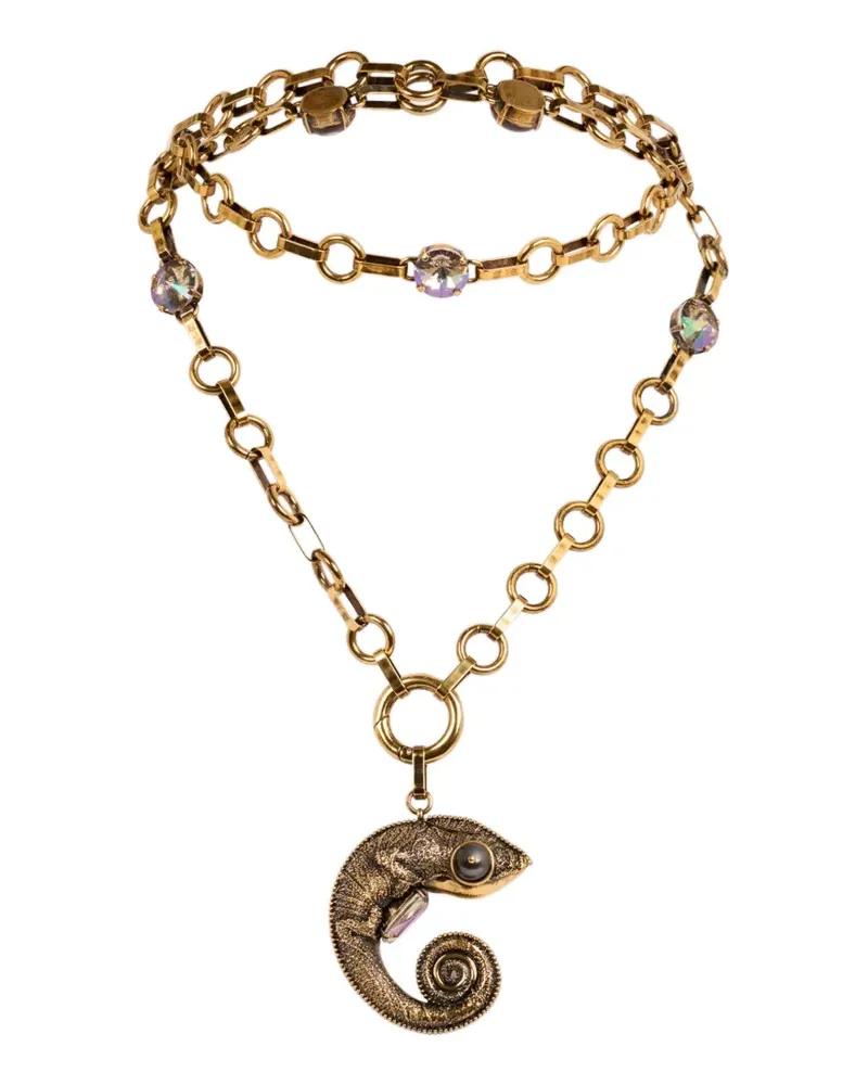 Etro Halskette mit Kristallen - Gold Gold