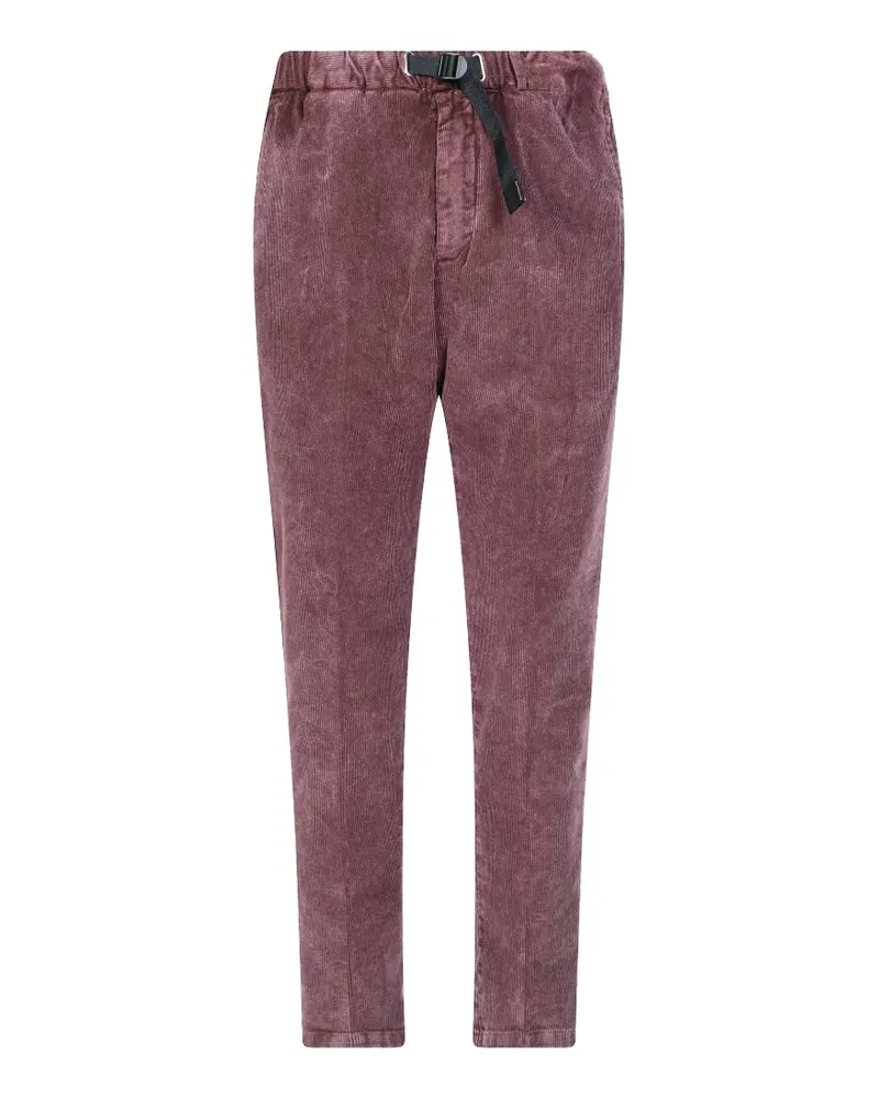 PLAN C Cordhose mit Gürtel - Rot Rot