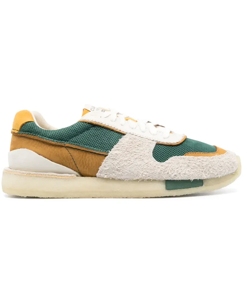 Clarks Sneakers in Colour-Block-Optik - Braun Braun