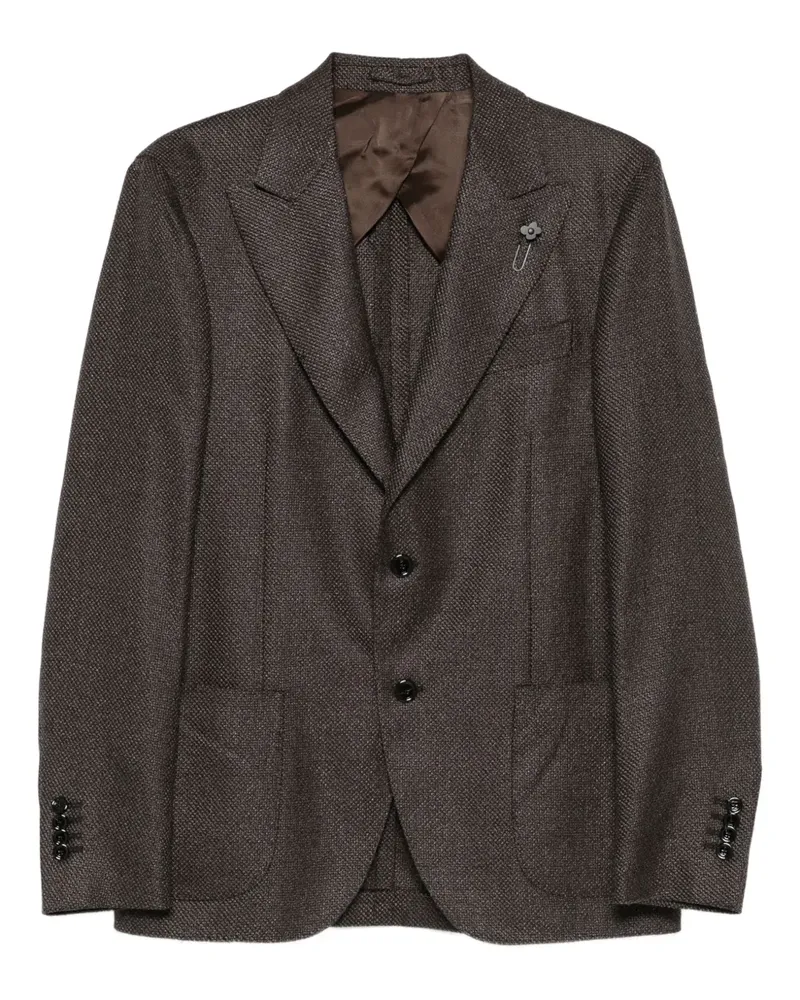 LARDINI Einreihiges Sakko - Braun Braun