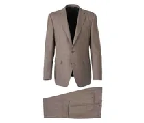 Dreiteiliger Anzug - Nude