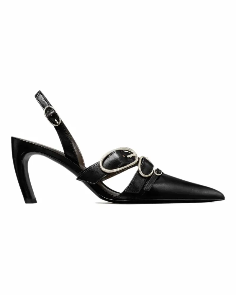 Tory Burch Slingback-Pumps mit Schnalle - Schwarz Schwarz