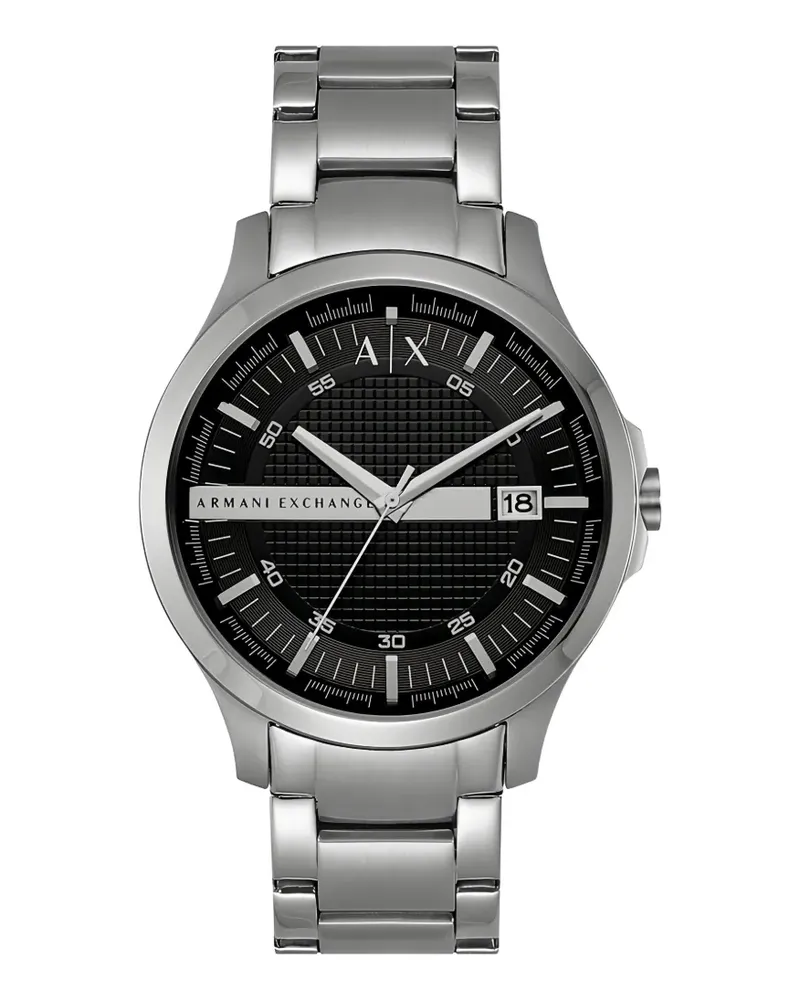 Armani Exchange three-hand 46mm watch - Schwarz Schwarz