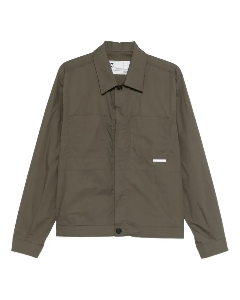 GR10K Replicated shirt jacket - Grün Grün