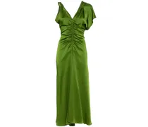 Asymmetrisches Midikleid - Grün