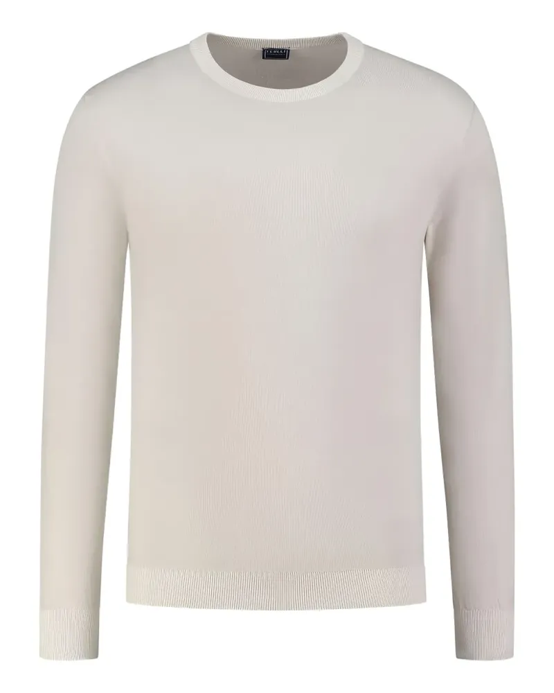 Fedeli Gerippter Pullover - Grau Grau
