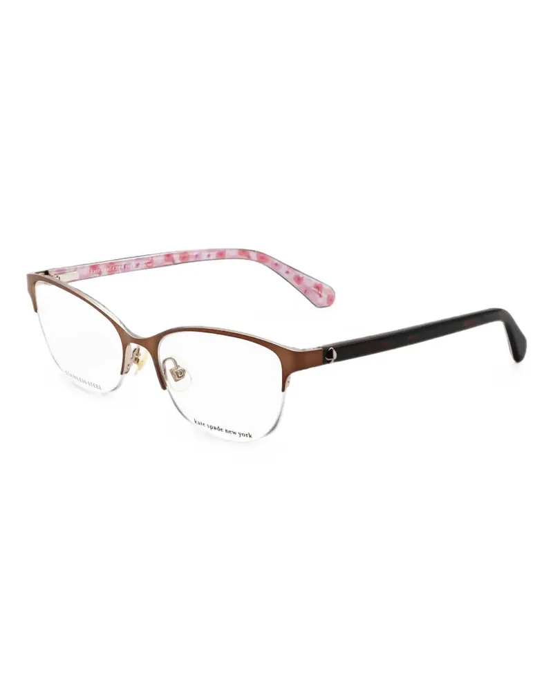 Kate Spade Adalina Cat-Eye-Brille - Braun Braun