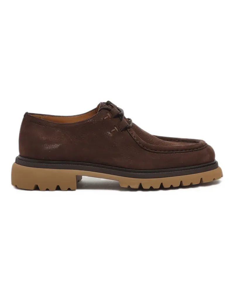 Ferragamo Chunky lace-up shoes - Braun Braun