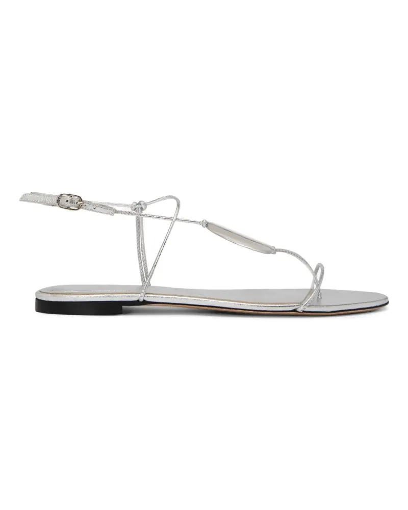 Studio Amelia Pierre sculptural-pebble sandals - Silber Silber