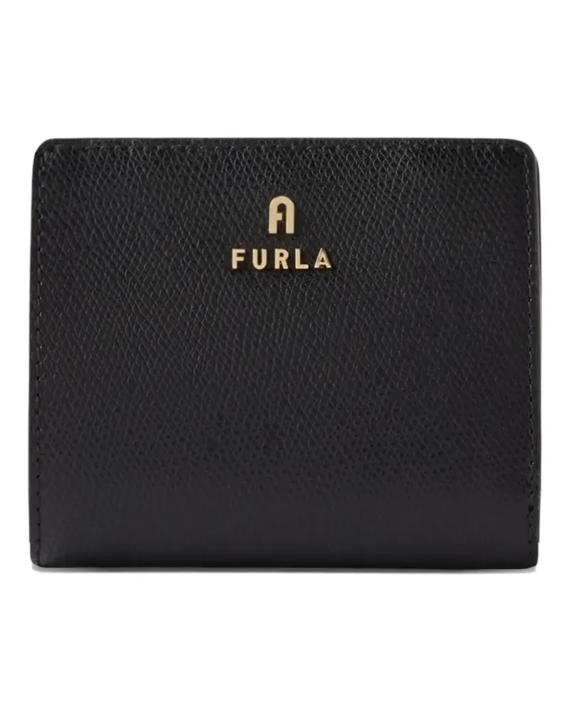 Furla Camelia grained-leather wallet - Schwarz Schwarz