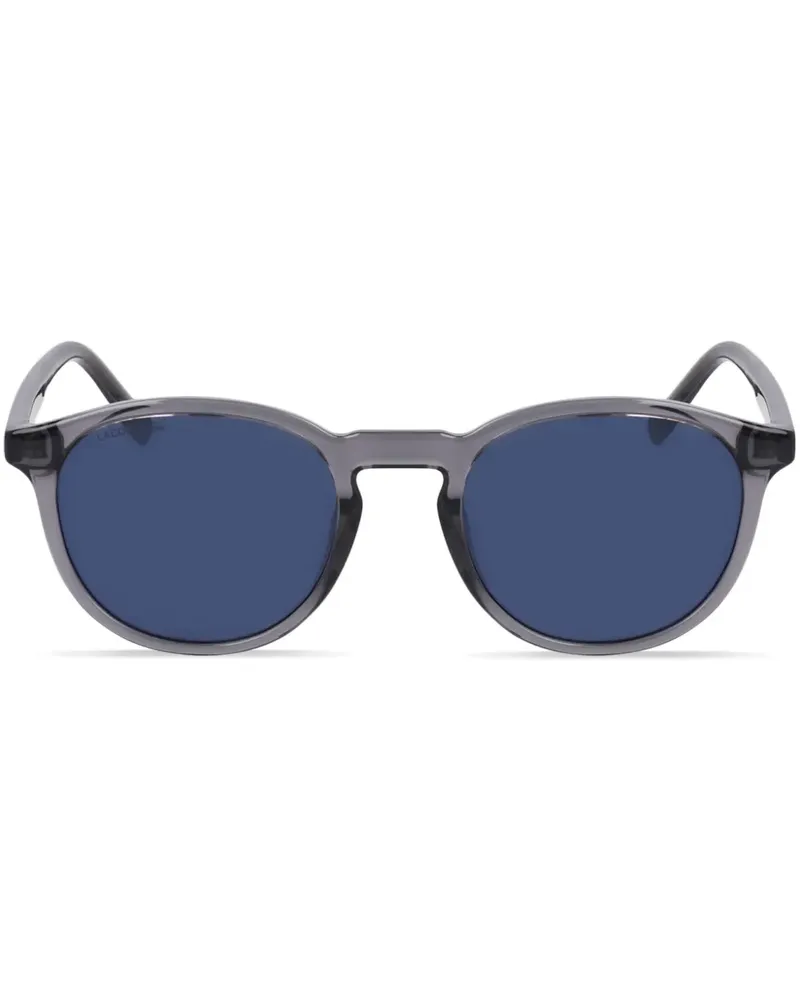 Lacoste Sonnenbrille mit Panto-Gestell - Grau Grau